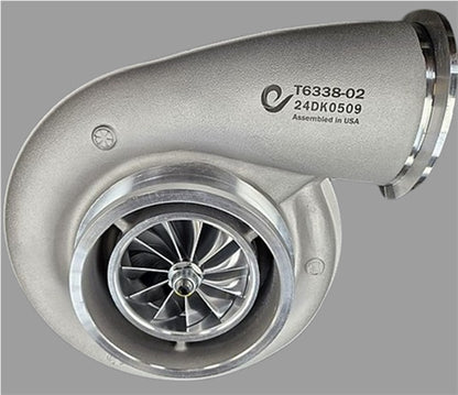 T6338-02 ZEKI Turbocharger S478 11 Blade Billet Compressor Wheel