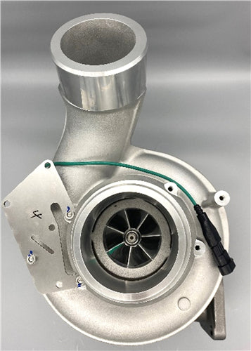 T6350-01 Turbocharger Zeki S430V095 No Actuator or Solenoid