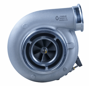 The T4068-01 Zeki Turbocharger S410 is a metallic automotive turbocharger with visible turbine blades, shown against a white background.
