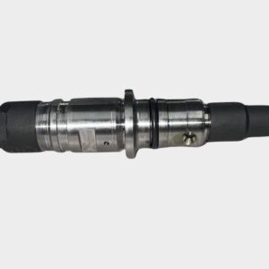 A close-up view of the 0986435574 Bosch Fuel Injector against a plain white background.