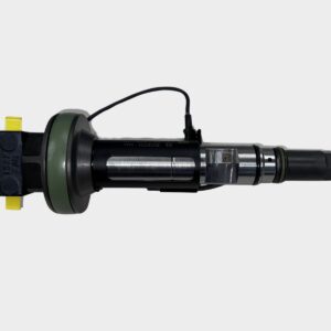 A close-up view of the 0986435612 Bosch Injector F 00B L0J 019 against a plain white background.