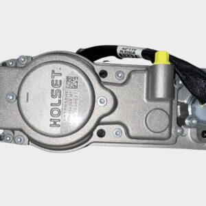 The 6378270HX Holset Actuator 12V is displayed on a plain white background, showing its metallic body, wiring, and branded components.